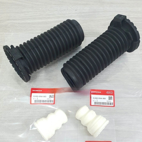 BỘ TĂM BÔNG, CHỤP BỤI GIẢM XÓC TRƯỚC HONDA CIVIC, CRV 2006-2016