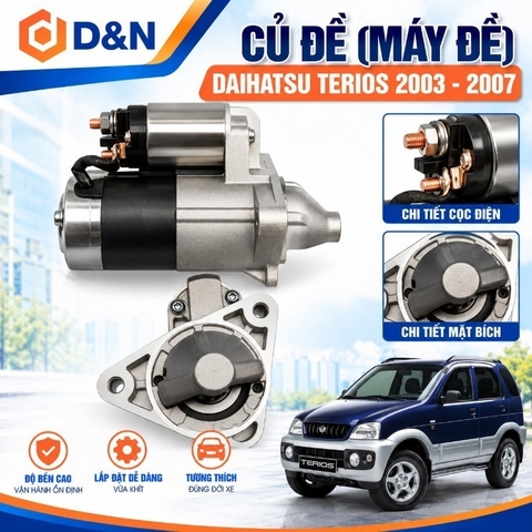 Củ đề, máy đề Daihatsu Terios 2003-2007 (J200)