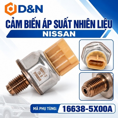 Cảm Biến Áp Suất Thanh Rail Nissan NP300 Navara 2015-2024 (D23) | 16638-5X00A