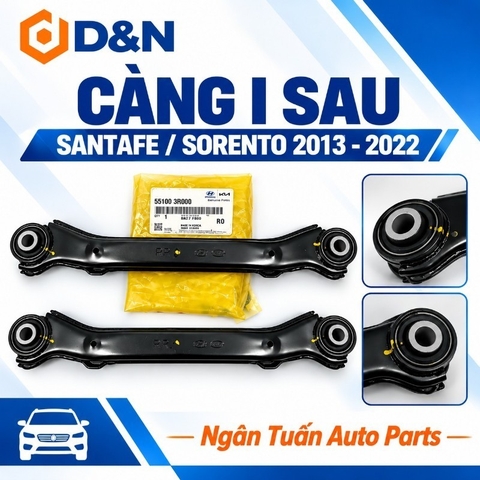 Càng I Sau Trên Kia Sorento, K5, Optima, Santafe, Sonata, 2013-2022 | 55100-3R000, 55100-3R050
