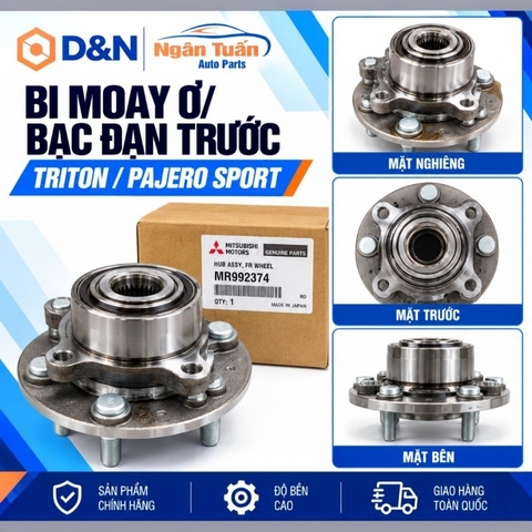 Bi moay ơ trước, bạc đạn bánh trước Triton, Pajero Sport 2008-2017 (Cụm) |