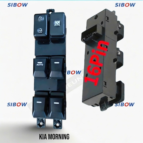 Công tắc nâng hạ kính tổng kia morning 2012-2017 | 93570- 1Y200