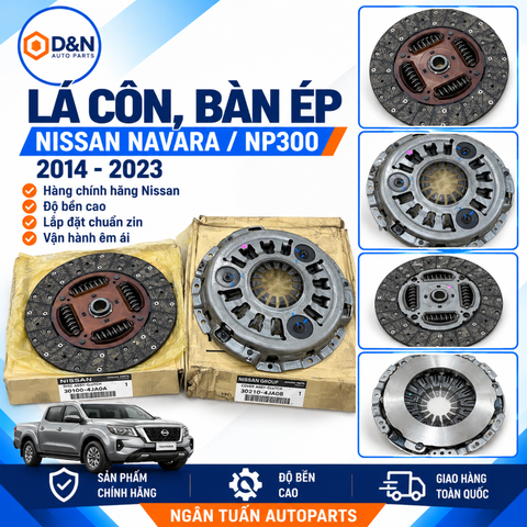Bộ côn ly hợp Nissan Navara Np300 2014-2023