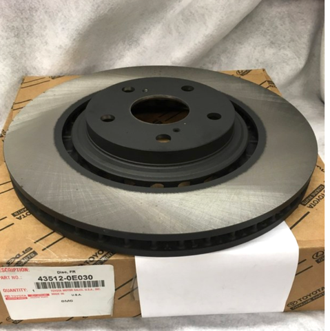 Đĩa phanh trước, đĩa thắng trước lexus rx330, rx350 2003-2008 | 43512-0E020, 43512-0E021