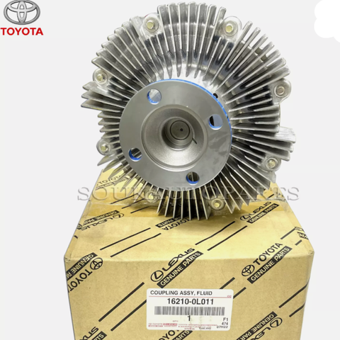 Ly tâm quạt két nước Hilux, Fortuner 2006-2016 | 162100L010, 162100L011