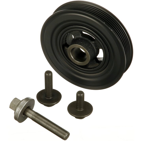 Puly trục cơ, puli cốt máy Ford Ecosport 2013-2017, Fiesta 2011-2015, Focus 2014-2018 | 8A6G6B321AB, 8A6G6B321AC,1539704, 1752282