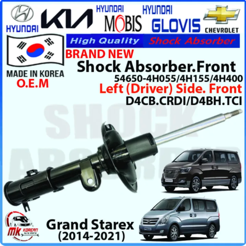 Giảm xóc trước, phuộc trước Hyundai Starex 2007-2021 | 54650-4H100, 54660-4H100, 54650-4H150, 54660-4H150, 54650-4H050, 54660-4H050, 54650-4H000, 54660-4H000