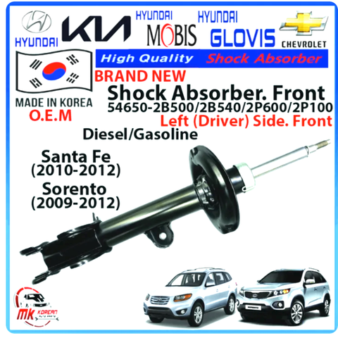 Giảm xóc, phuộc trước Kia Sorento 2009-2013 | 54650-2P000, 54660-2P000