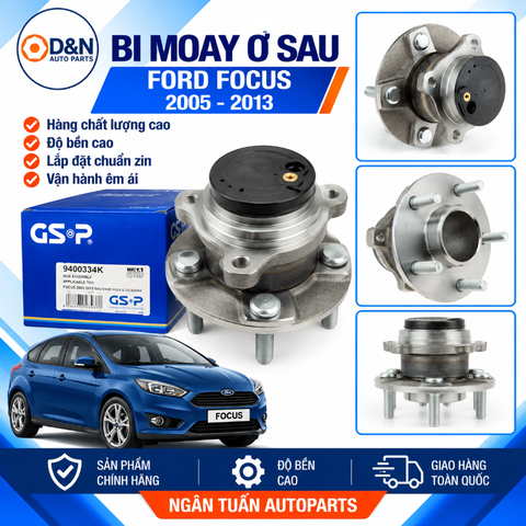Bi moay ơ sau, bạc đạn bánh sau Focus 2005-2013 | 3M51-2C299-RBC, 7M51-2C299-AA, 7M51-2C299-AB, 7M51-2C299-AC, 7M51-2C299-AD, 7M51-2C299-BC, 1471852, 1481197, 1491957, 1506577, 1508112, 1766628