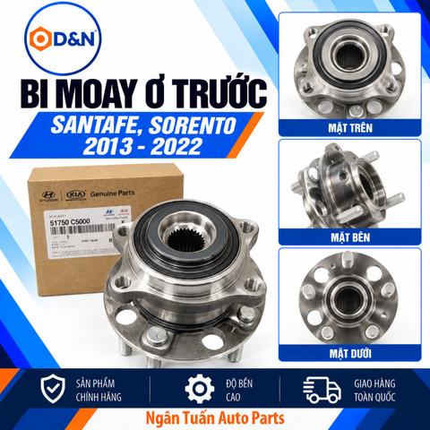 Bi Moay Ơ Trước, Bạc Đạn Bánh Trước Santafe, Sorento 2013-2022