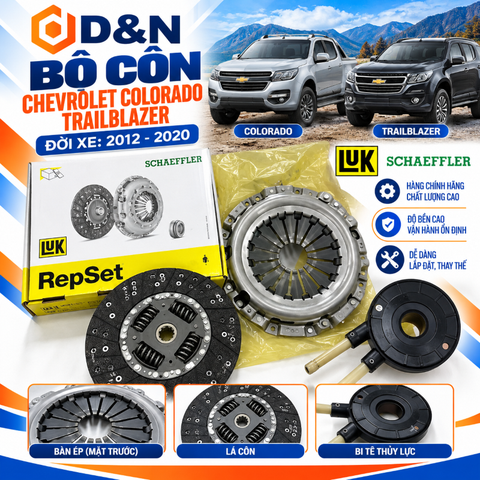 Bộ côn ly hợp Chevrolet Trailblazer, Colorado 2012-2019