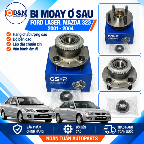 Bi Moay Ơ Sau, Bạc Đạn Bánh Sau Ford Laser, Mazda 323 2001-2004