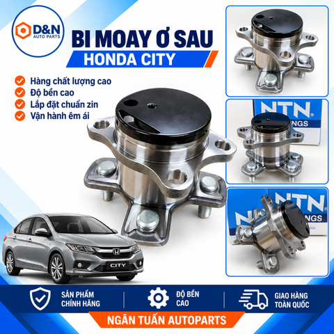 Bi moay ơ sau, bạc đạn bánh sau Honda City 2010-2020 | 42200-T5B-951