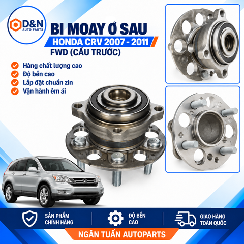 Bi moay ơ sau, bạc đạn bánh sau Honda CRV 2007-2012 FWD | 42200SWB951