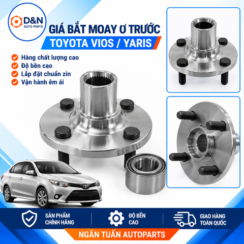 Giá bắt moay ơ trước Vios, Yaris 2008-2019 | 43502-52030, 43502-0D060, 43502-0D070