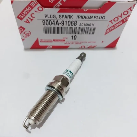 Bugi, Buzi Toyota Wigo, Yaris, Veloz, Avanza, Altis 2018- 2026 | 9004A-91068, 90919-01253, 90919-01275, 90919-W1006, 90919-W1007, DENSO SC16HR11