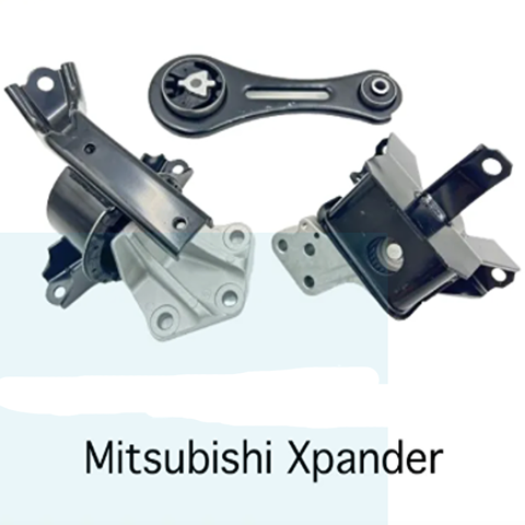 Bộ cao su chân máy Mitsubishi Xpander 2018-2025 số sàn MT | 1093A183, 2910A321, 1092A264