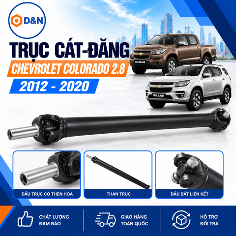 Trục Cát-đăng Sau Chevrolet Colorado/ Trailblazer 2.8 2012-2020