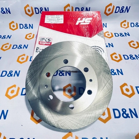 ĐĨA PHANH TRƯỚC TOYOTA HILUX 2.5L-3.0L (4X4) [2005-2015]