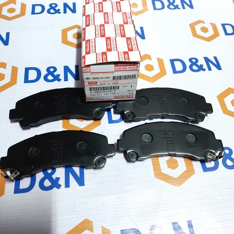 Má Phanh, Bố Thắng Trước Isuzu Dmax, Mux 2010-2020 | 8980791040, 8979479960, 8982979550