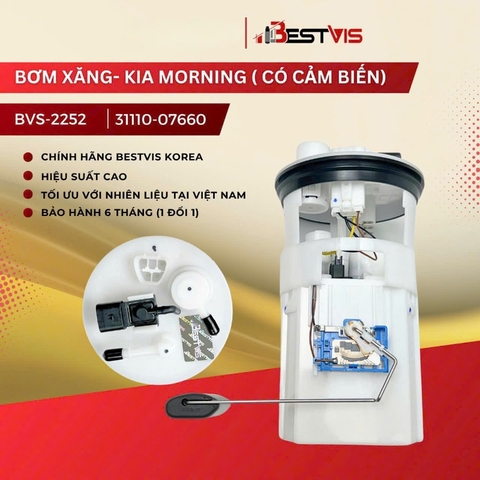 Cụm bơm xăng Kia Morning 2008-2012 (Có cảm biến) | 31110-07660