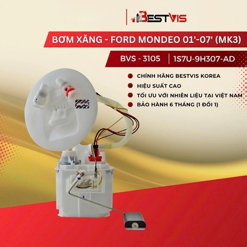 Cụm bơm xăng Ford Mondeo 2003, 2004, 2005, 2006, 2007 | 1S7U-9H307-AB, 1S7U-9H307-AD