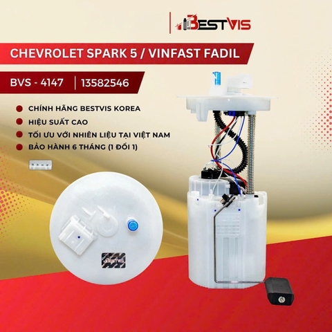 Cụm bơm xăng Vinfast Fadil, Chevrolet Spark5 2017-2023 | 13592601, 13582546, 13582544