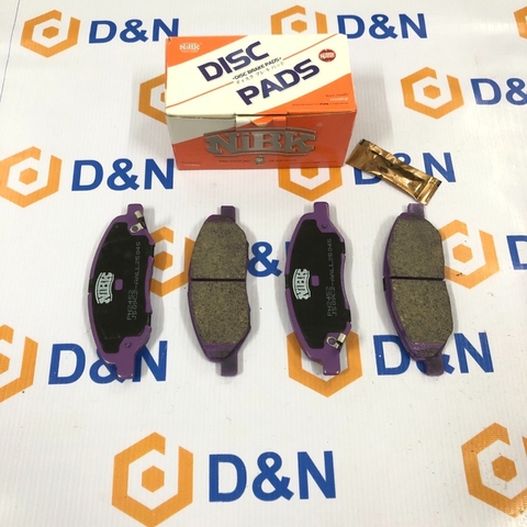Má phanh trước nissan sunny n17, livina l10, tiida c11 [2007-2017] D1060-1HM0A, D1060-ED500,  D1060-ED51A