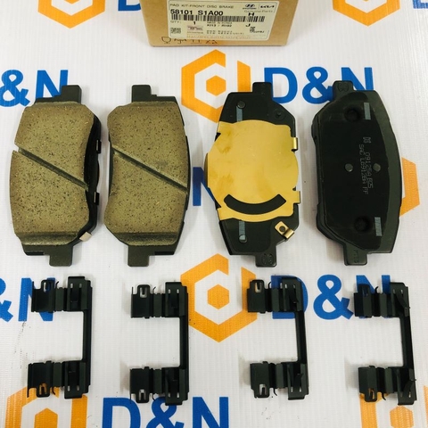 Má phanh, bố thắng trước Hyundai Santafe 2018-2025 | 58101-S1A00, 58101S1A00