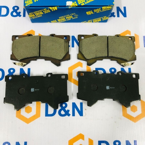 Má phanh trước Toyota Landcruiser J300, Prado J250, Gx550, Lx600, Lx700 2021-2025 | 04465-02580, 04465-02640, 04465-60380,