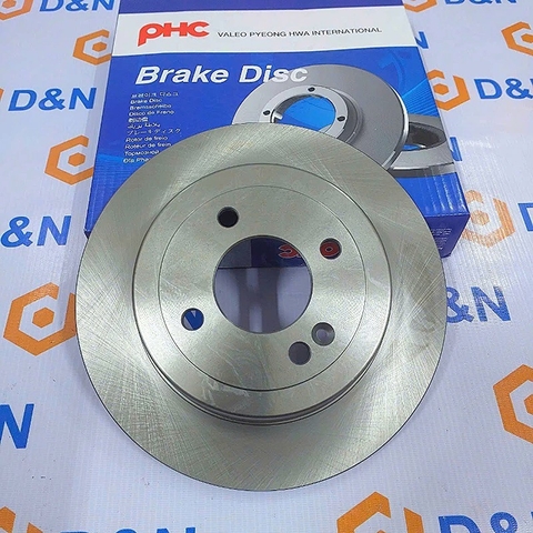 Đĩa phanh sau, đĩa thắng sau Hyundai Accent, I20, Kia Rio, Soluto 2011-2020 | 58411-0U300, 58411-C8000