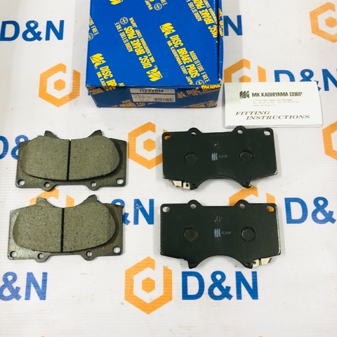 Má phanh, bố thắng trước Toyota Prado, Fortuner 2005-2020| D2228M, 04465-0k090