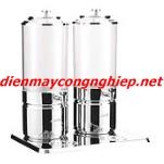 Bình đựng ngữ cốc 2 ngăn inox