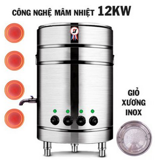 Nồi nấu phở bằng điện 160 lít