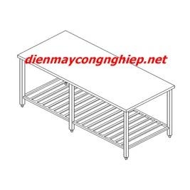 Bàn 1 tầng có kệ thanh