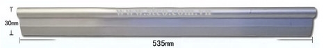 Sinmag- Thanh inox Gạt Bột Trên