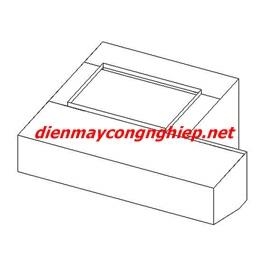 Chụp hút khói cắt góc