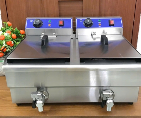 EF-102V - Chiên Nhúng Điện Đôi 2 x 10L