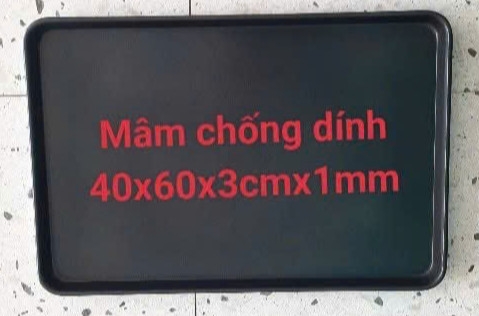 Khay Nướng Bánh 400x600x30mm (Chống dính)