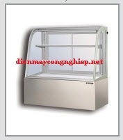 SS - Tủ Trưng Bày Kính Cong 2 Tầng 2400mm