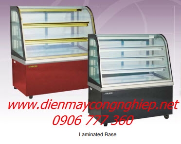 BERJAYA - Tủ trưng bày bánh nóng kính cong 2 tầng