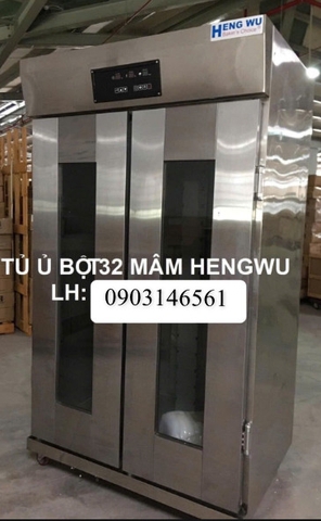 HENGWU-Tủ ủ Bột 32 Khay (Bản Điện Tử)