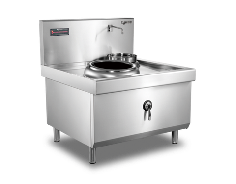 MANTRU.E - Single Burner Single Basin Induction Wok