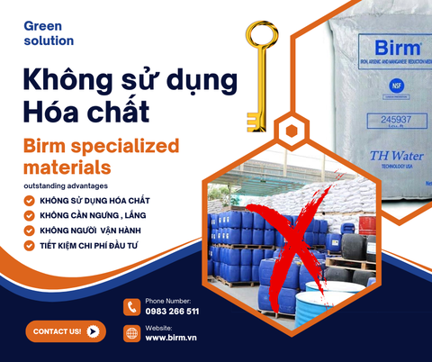 Lợi Ích Của Việc Sử Dụng Vật Liệu Lọc Birm Trong Xử Lý Nước Ô Nhiễm Sắt (Phèn) Tại Việt Nam