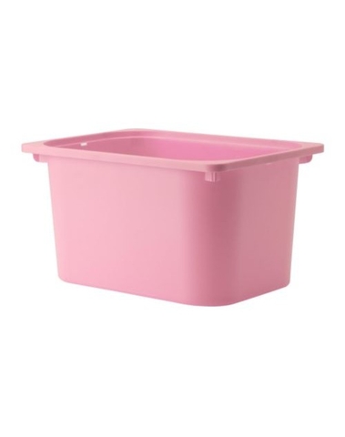 HỘP NHỰA ĐỰNG ĐỒ CHƠI TROFAST IKEA - HỒNG 42x30x23 cm