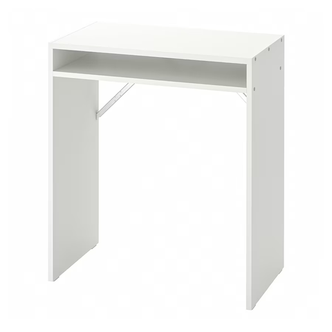 BÀN CÓ KỆ TORALD IKEA - TRẮNG 65x40 cm