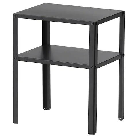 BÀN ĐẦU GIƯỜNG KNARREVIK IKEA - ĐEN 37x28 cm