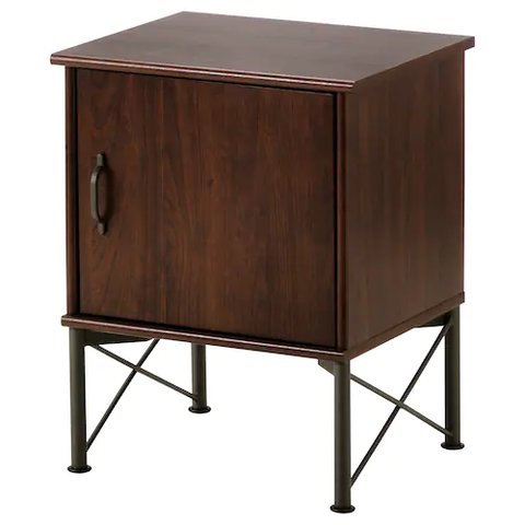 BÀN ĐẦU GIƯỜNG MUSKEN IKEA - NÂU 45x58 cm