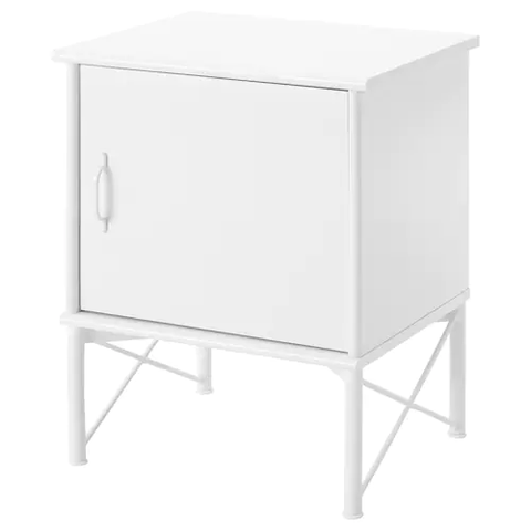 BÀN ĐẦU GIƯỜNG MUSKEN IKEA -TRẮNG 45x58 cm