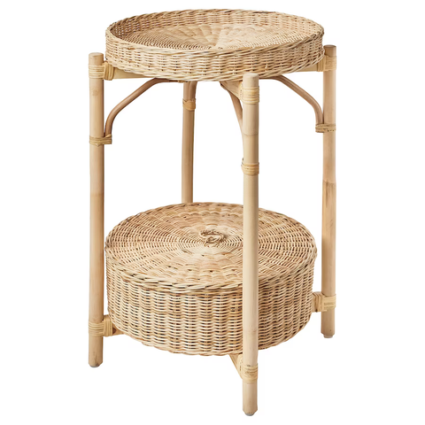 BÀN ĐẦU GIƯỜNG TOLKNING IKEA - MÂY 52 cm